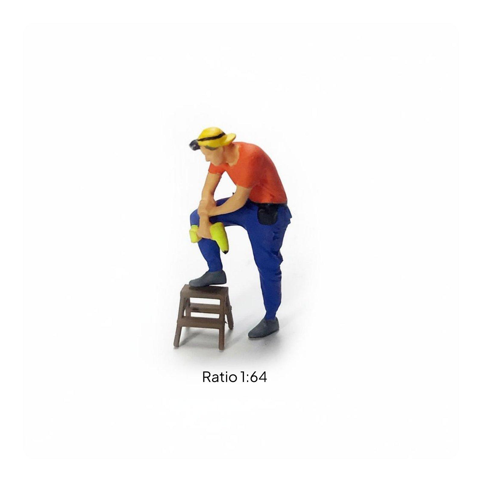 Figurine de réparateur en rési - Resin Craft Workshop avis et prix