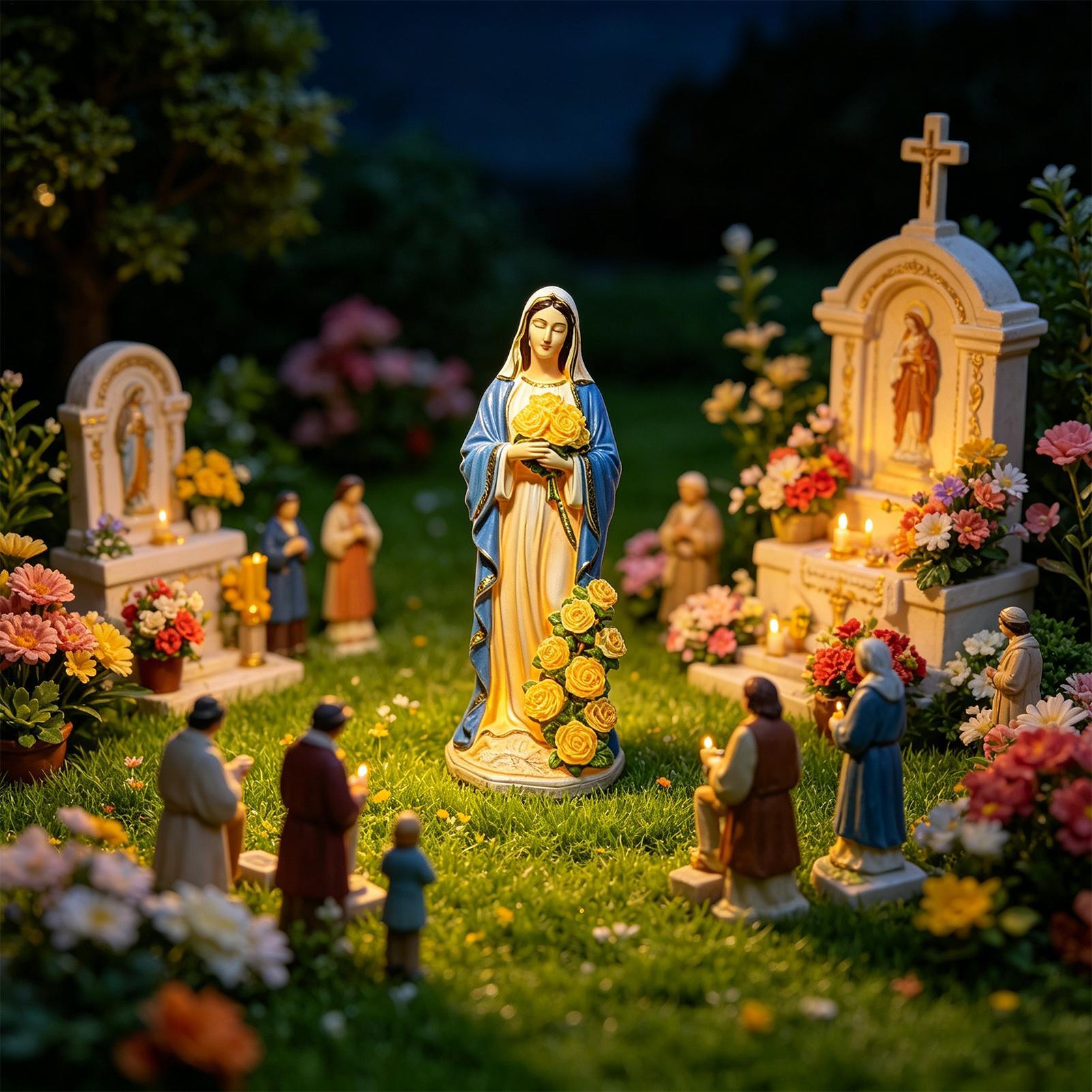Statue solaire de la Vierge Ma - Crafting Resin avis et prix