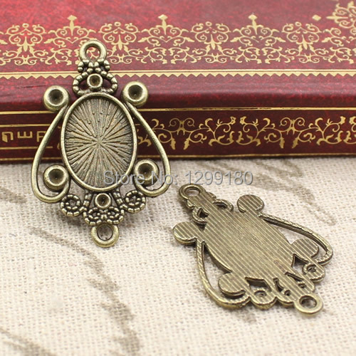 Cadre en alliage Bronze, 50 pi - Bezels Set Pendant avis et prix